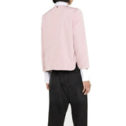Herno Collarless Cropped - Sleeve Jacket - WOMEN CLOTHING - HERNO - T.Luxy