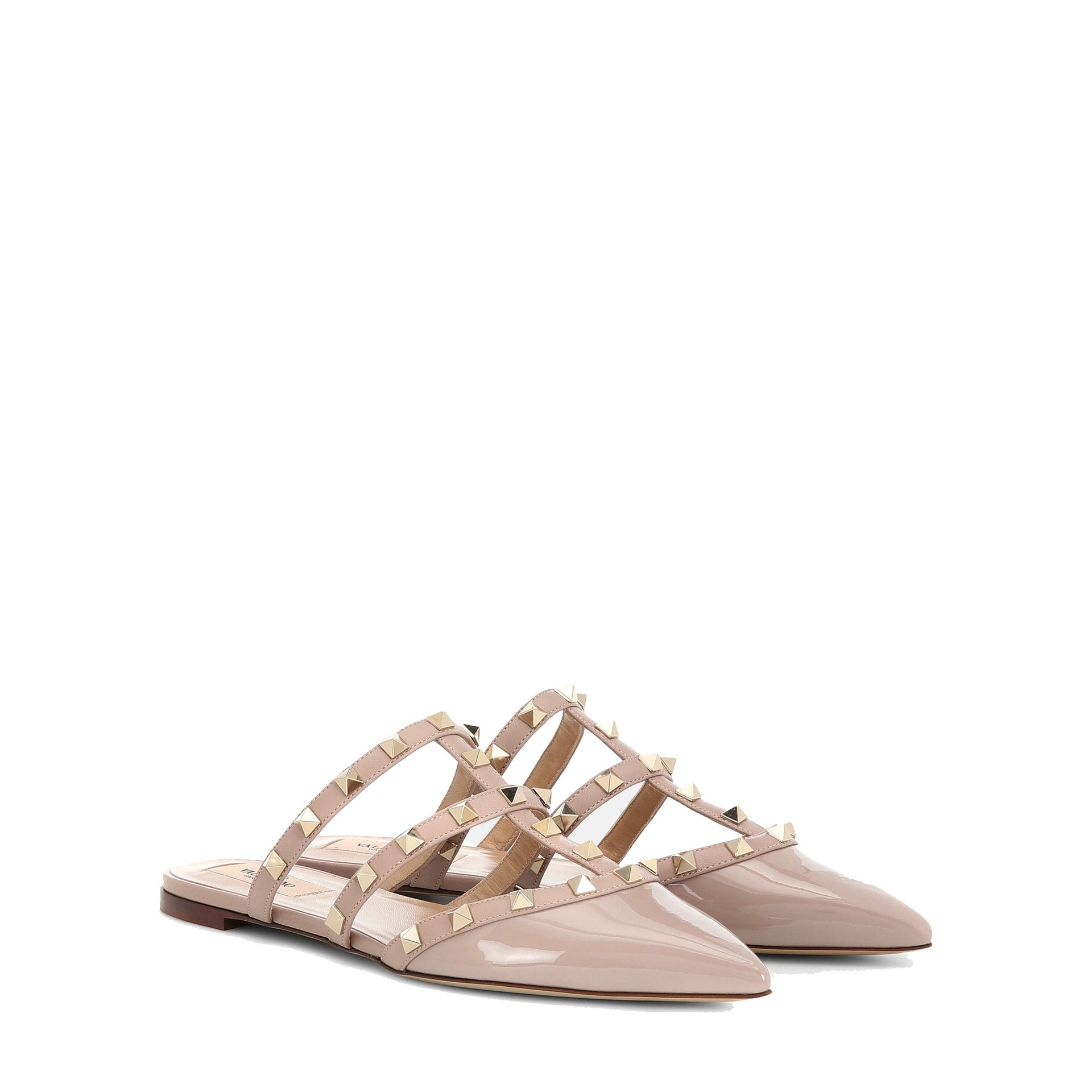 Valentino Garavani Rockstud Flats - WOMEN SHOES - VALENTINO GARAVANI - T.Luxy