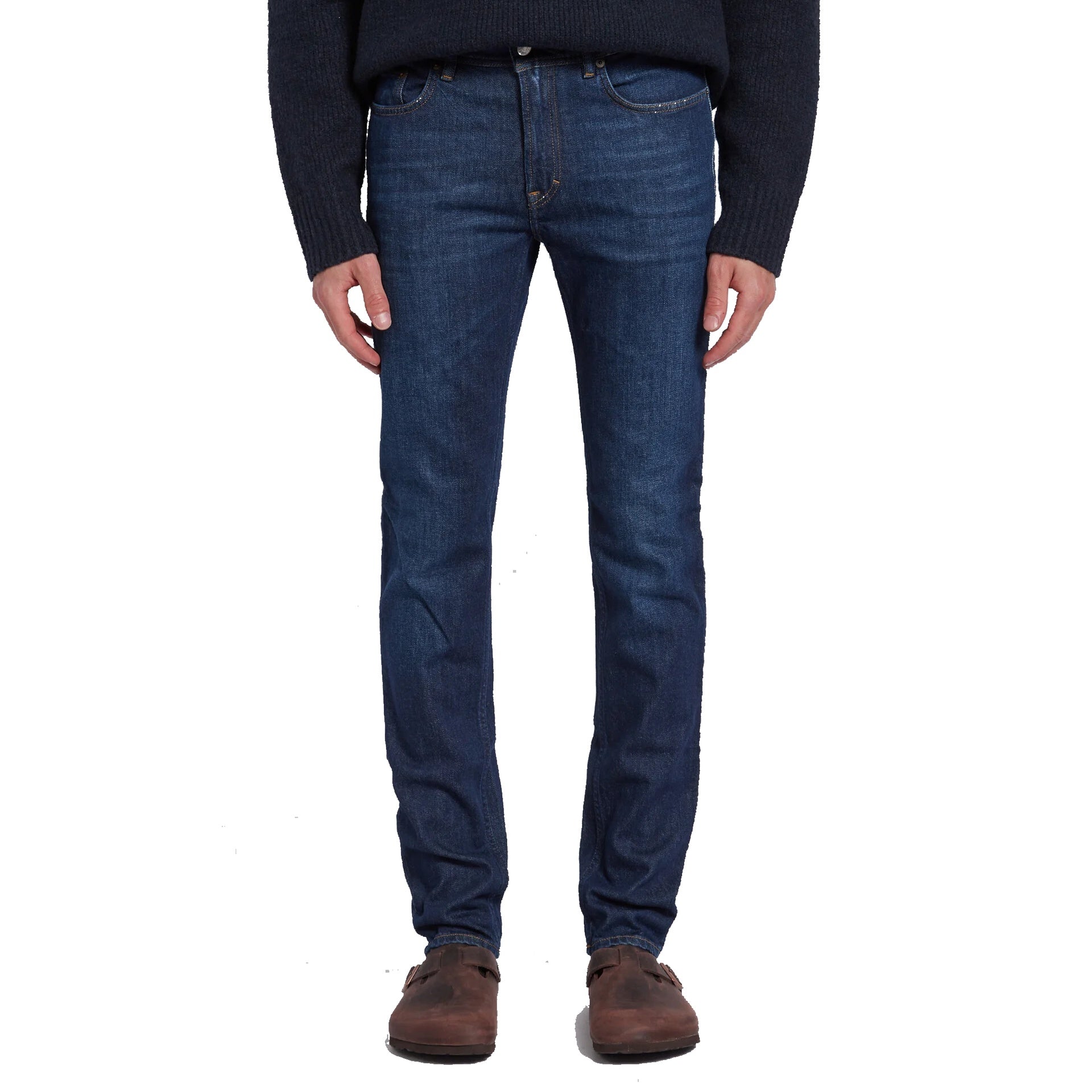 Acne Studios Blå Konst North Denim Jeans - MEN CLOTHING - ACNE STUDIOS - Tluxy New