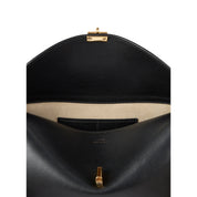 Toteme T - Lock Leather Clutch Bag - WOMEN BAGS - TOTEME - T.Luxy