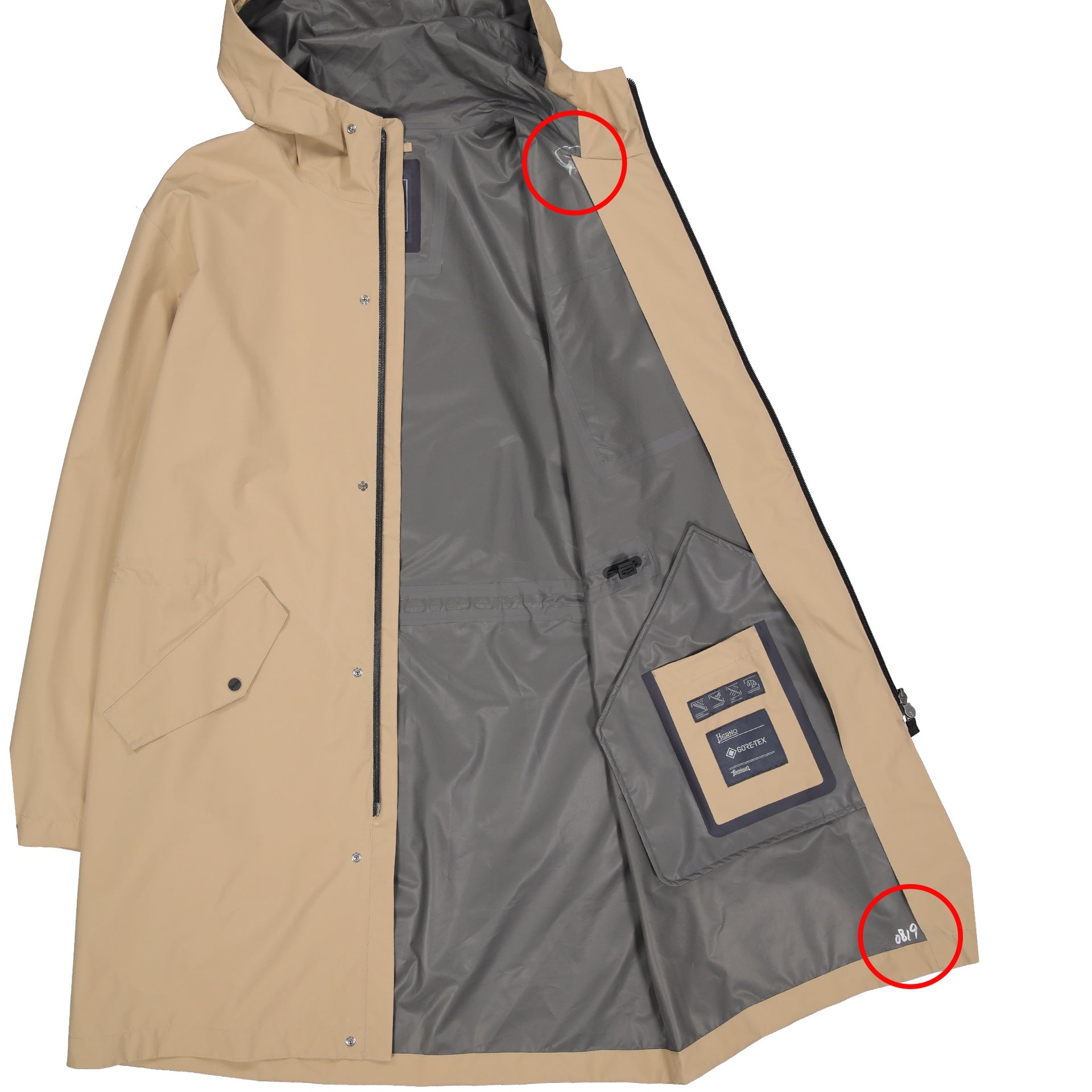 Herno Lanimar Rain Coat - MEN CLOTHING - HERNO - T.Luxy