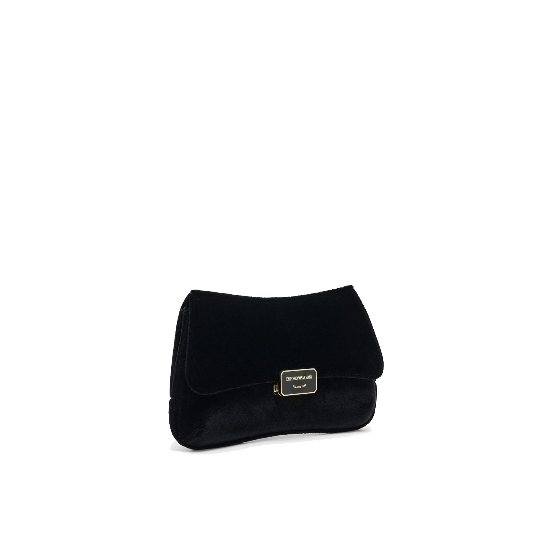 Emporio Armani Velvet Clutch Bag - WOMEN BAGS - EMPORIO ARMANI - T.Luxy