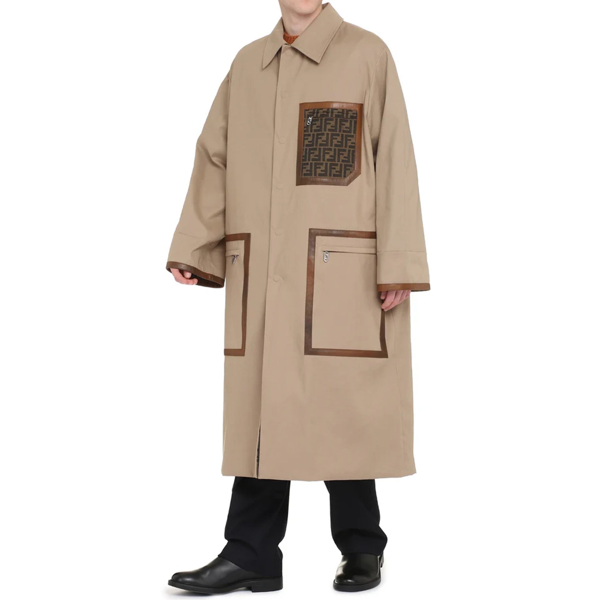 Trench reversibile Fendi