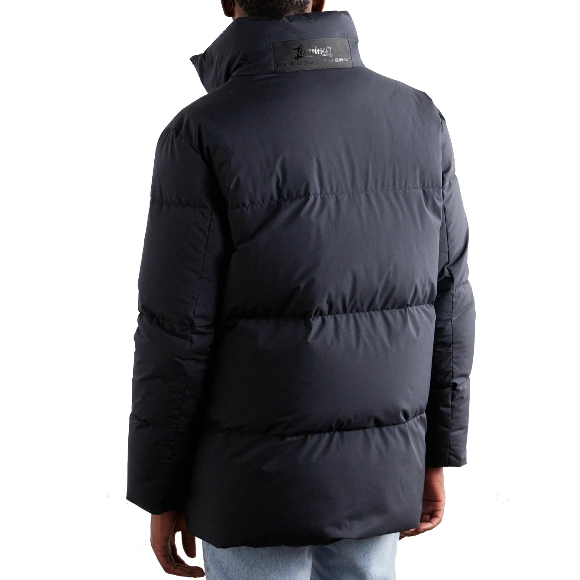 HERNO Navy Gore - Tex Down Jacket - MEN CLOTHING - HERNO - Tluxy New
