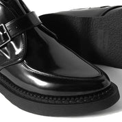Saint Laurent Leather Creeper Boots - MEN SHOES - SAINT LAURENT - T.Luxy