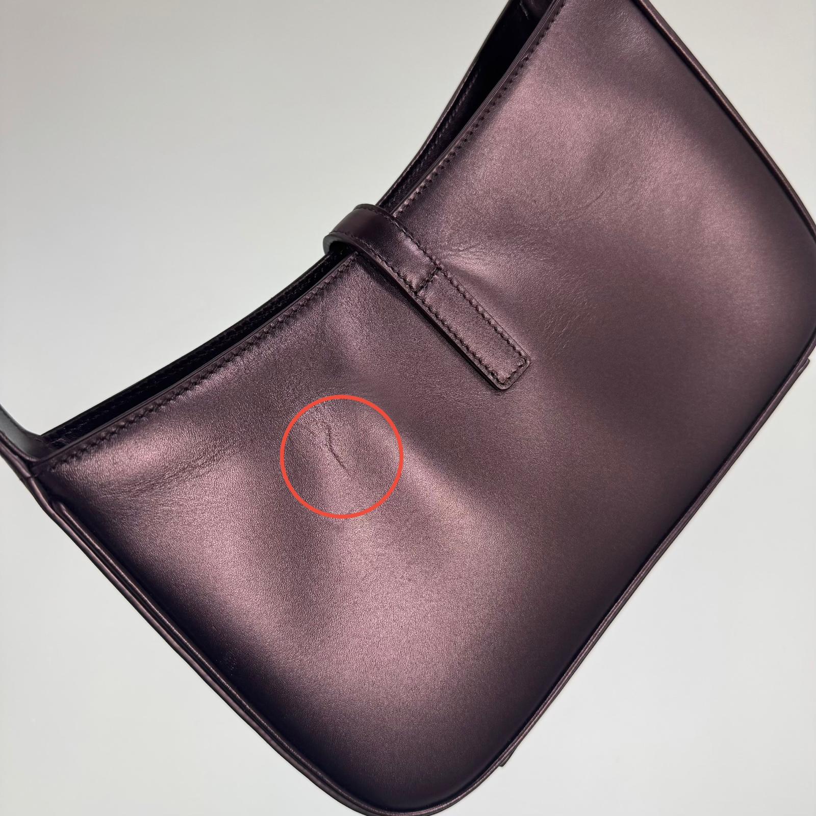 Saint Laurent Le 5 à 7 Hobo Leather Bag - WOMEN BAGS - SAINT LAURENT - T.Luxy