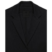 GIVENCHY Black Slim Fit Tailored Jacket - WOMEN CLOTHING - GIVENCHY - T.Luxy