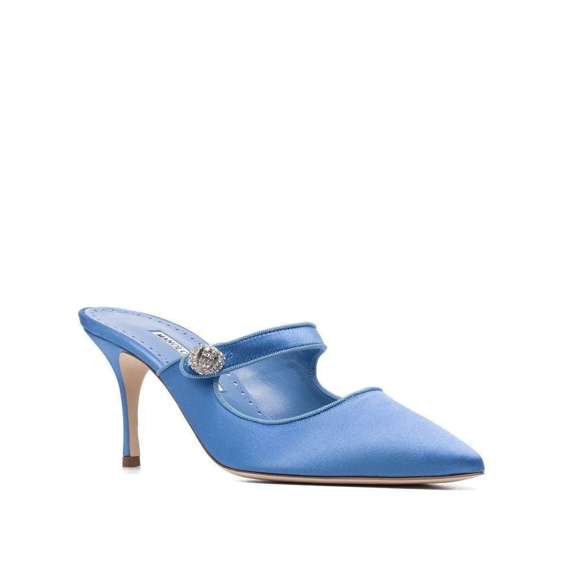 MANOLO BLAHNIK Camparimu Gioiello 070 Mules